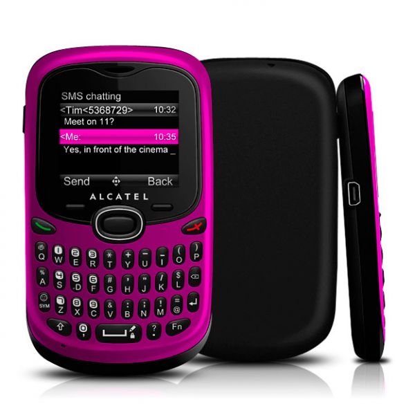 Celular Smartphone Alcatel OT255 - Rosa - Desbloqueado